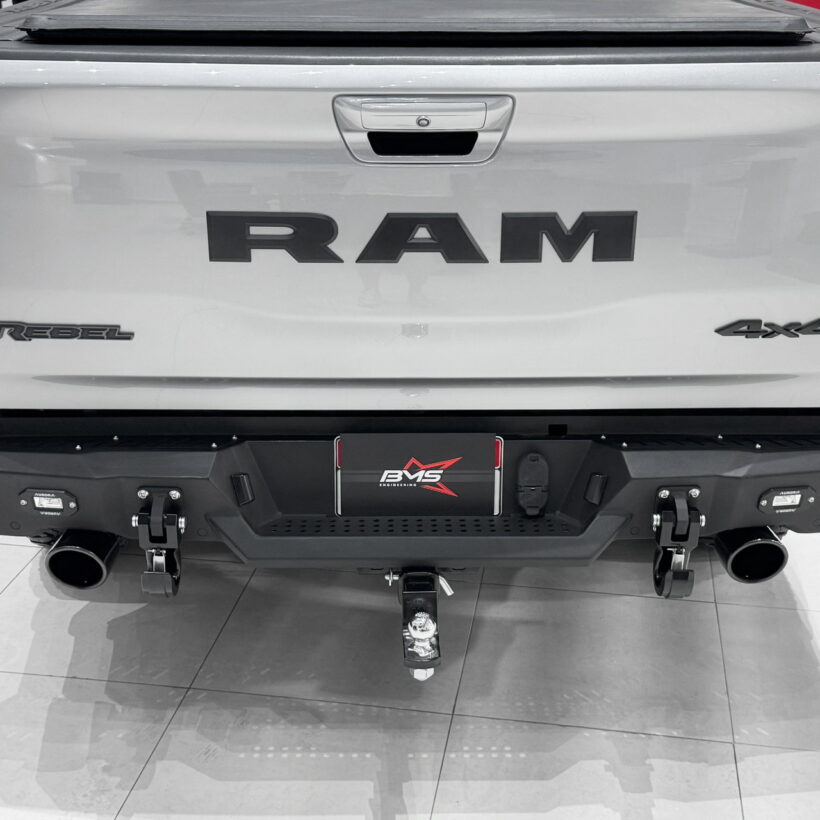 Бампер силовой задний BMS PRO-Line для Додж Рам 1500 2019-2024 - Силовые бамперы - DODGE - Dodge Ram