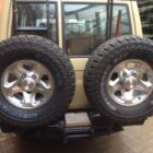 Задний силовой бампер из 430й нержавеющей стали - Toyota Cruiser 78 - Силовые бамперы - TOYOTA - Toyota Land Cruiser