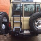 Задний силовой бампер из 430й нержавеющей стали - Toyota Cruiser 78 - Силовые бамперы - TOYOTA - Toyota Land Cruiser