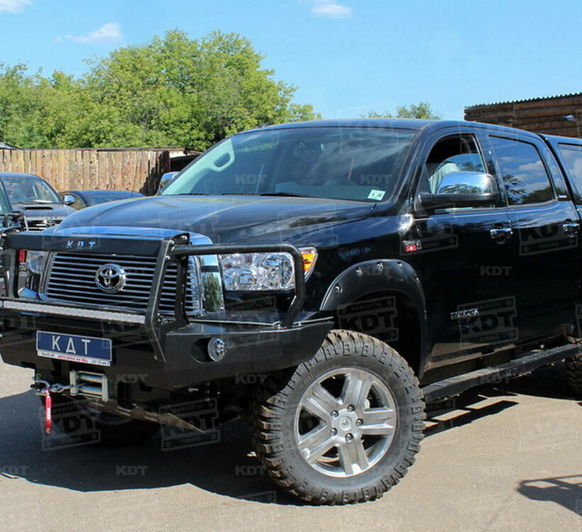 Передний силовой алюминиевый бампер со съемным кенгурином II поколения - Toyota Tundra - Силовые бамперы - TOYOTA - Toyota Tundra