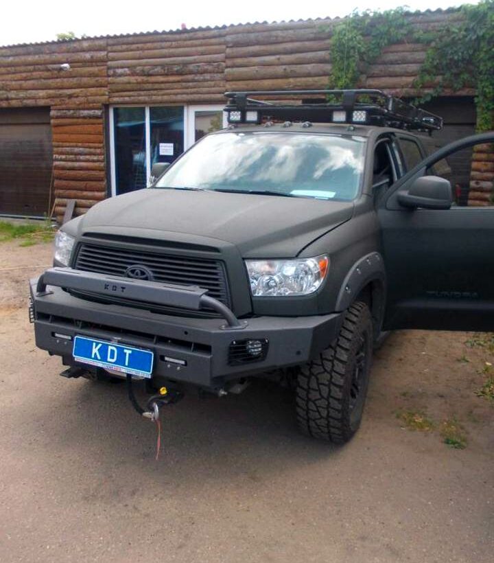 Передний силовой алюминиевый бампер III поколения - Toyota Tundra - Силовые бамперы - TOYOTA - Toyota Tundra