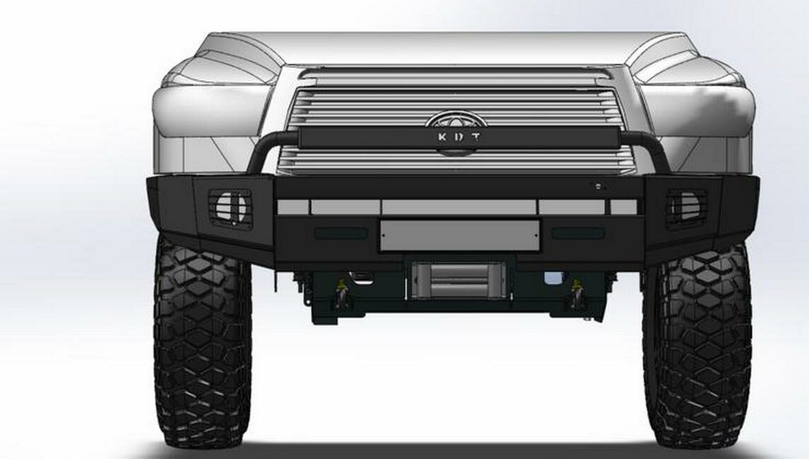 Передний силовой алюминиевый бампер III поколения - Toyota Tundra - Силовые бамперы - TOYOTA - Toyota Tundra