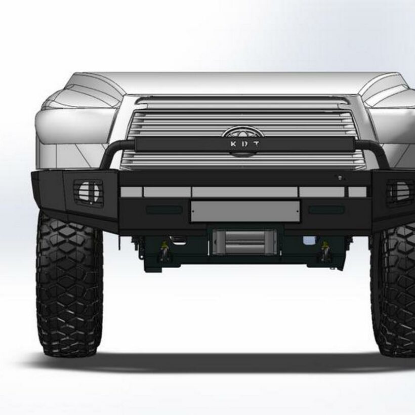 Передний силовой алюминиевый бампер III поколения - Toyota Tundra - Силовые бамперы - TOYOTA - Toyota Tundra
