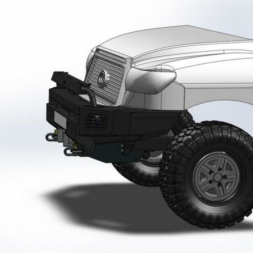 Передний силовой алюминиевый бампер III поколения - Toyota Tundra - Силовые бамперы - TOYOTA - Toyota Tundra