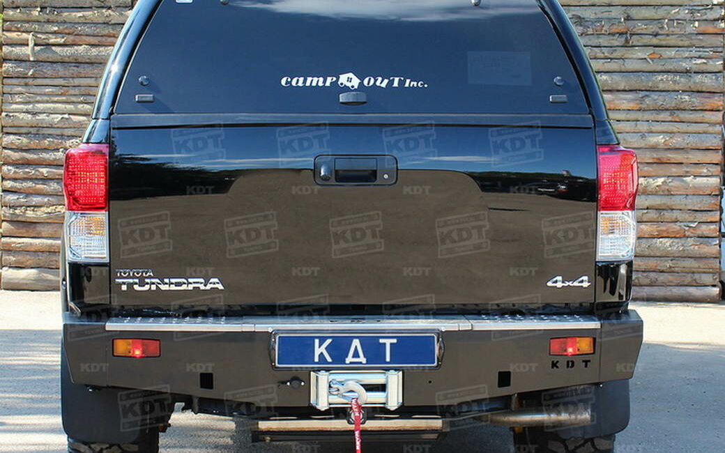 Задний силовой бампер из 430й нержавеющей стали - Toyota Tundra арт.2202 - Силовые бамперы - TOYOTA - Toyota Tundra