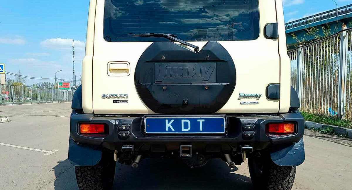 Задний силовой бампер - Suzuki Jimny - Силовые бамперы - SUZUKI - Suzuki Jimny