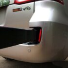 Калитка РИФ с фаркопом в штатный бампер Toyota Land Cruiser 200 2008-2015 под нештатное колесо, с подсветкой номера - Экстерьер - TOYOTA - Toyota Land Cruiser