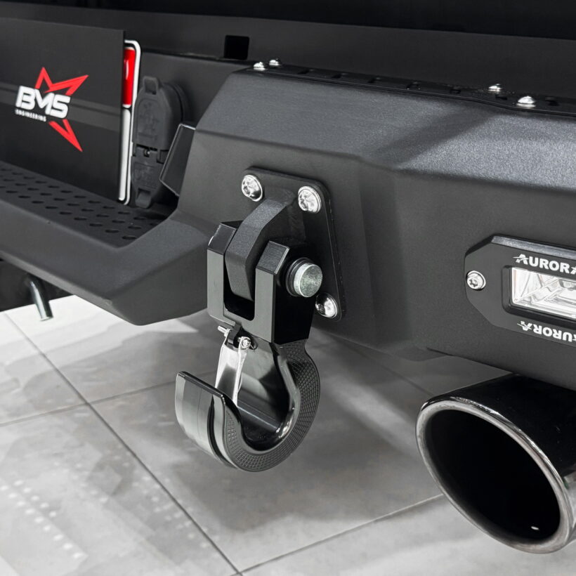Бампер силовой задний BMS PRO-Line для Додж Рам 1500 2019-2024 - Силовые бамперы - DODGE - Dodge Ram