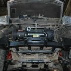 Площадка под лебедку в передний штатный бампер Toyota Land Cruiser 100, Lexus LX 470 - Лебедки