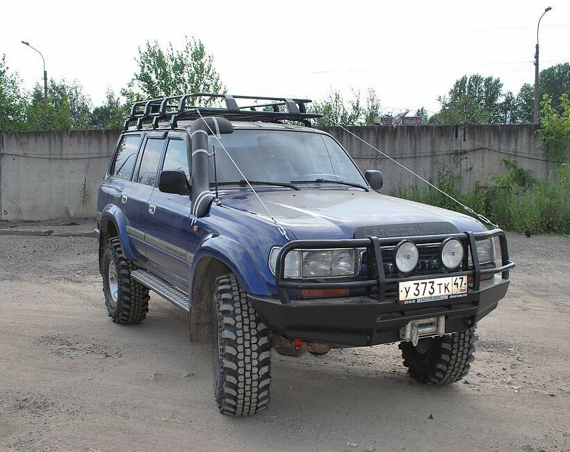 Силовой бампер передний Toyota Land Cruiser 80 (серия С) - Силовые бамперы - TOYOTA - Toyota Land Cruiser