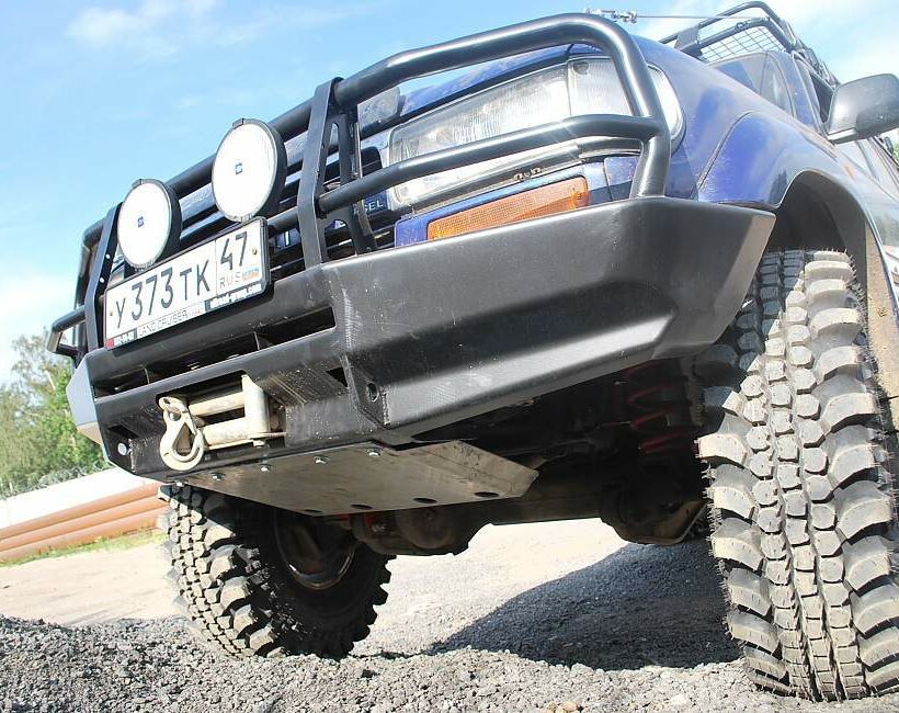 Силовой бампер передний Toyota Land Cruiser 80 (серия С) - Силовые бамперы - TOYOTA - Toyota Land Cruiser