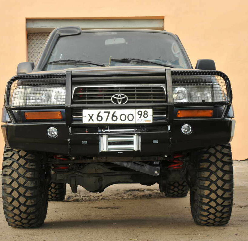 Силовой бампер передний Toyota Land Cruiser 80 (серия С) - Силовые бамперы - TOYOTA - Toyota Land Cruiser