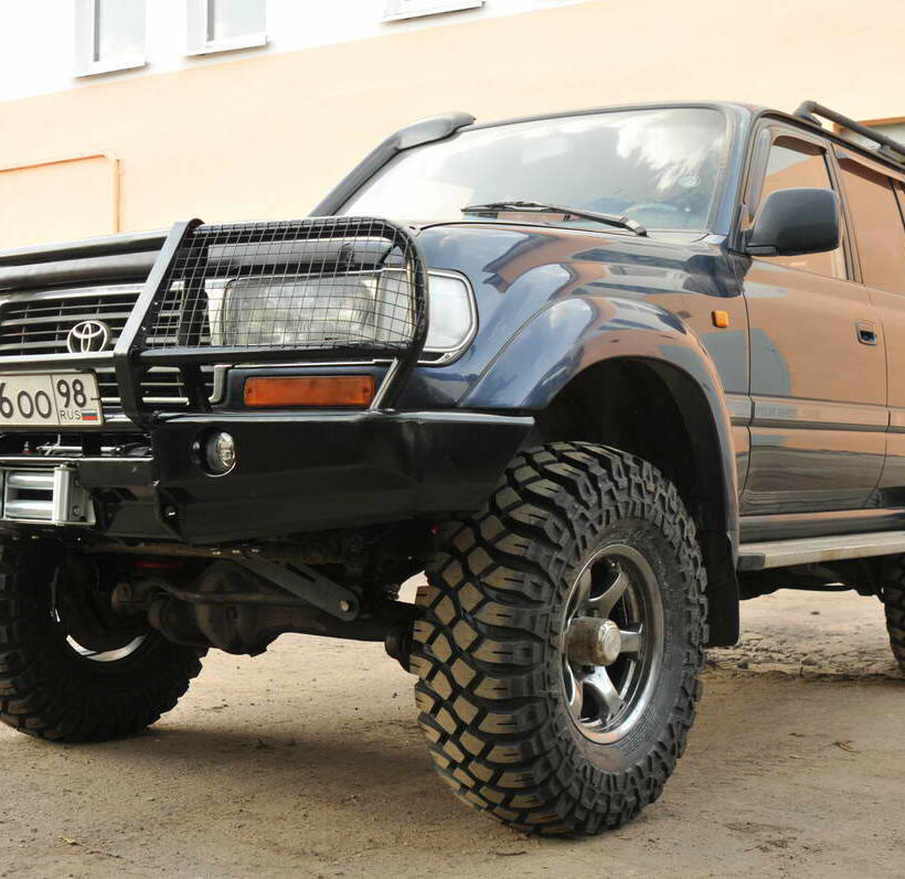 Силовой бампер передний Toyota Land Cruiser 80 (серия С) - Силовые бамперы - TOYOTA - Toyota Land Cruiser
