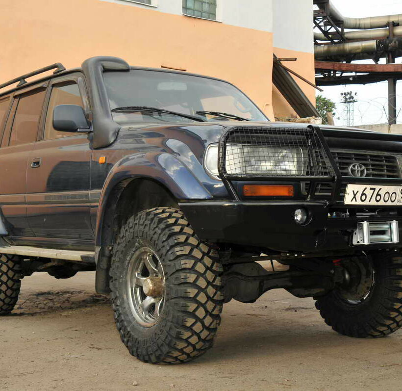 Силовой бампер передний Toyota Land Cruiser 80 (серия С) - Силовые бамперы - TOYOTA - Toyota Land Cruiser