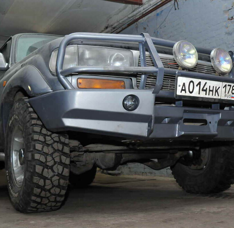 Силовой бампер передний Toyota Land Cruiser 80 (серия С) - Силовые бамперы - TOYOTA - Toyota Land Cruiser