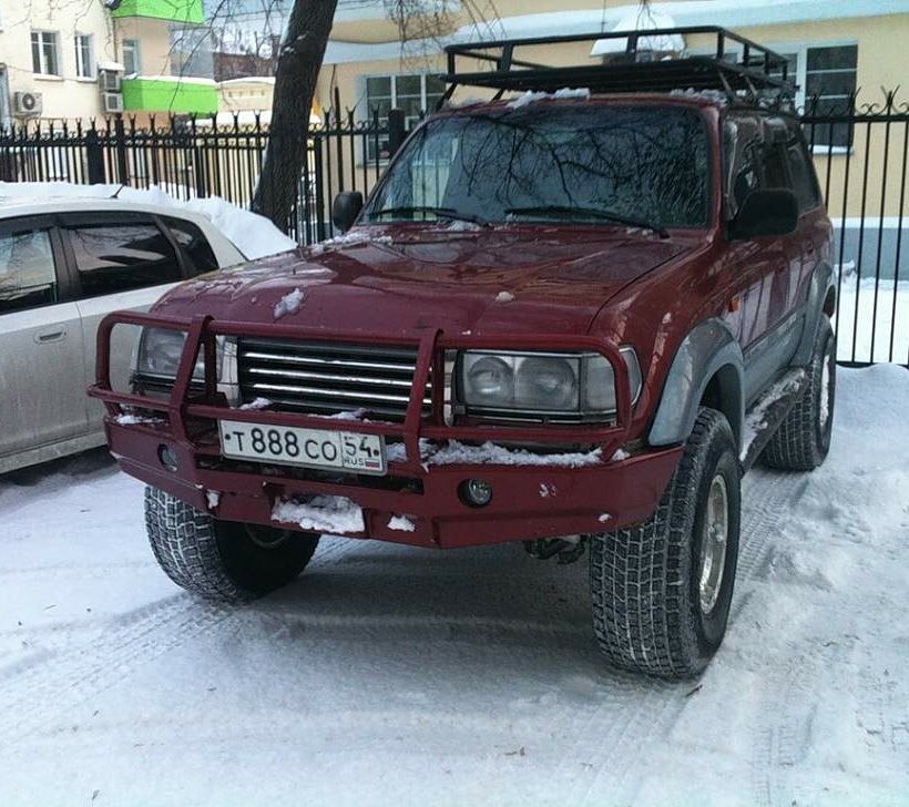 Силовой бампер передний Toyota Land Cruiser 80 (серия С) - Силовые бамперы - TOYOTA - Toyota Land Cruiser