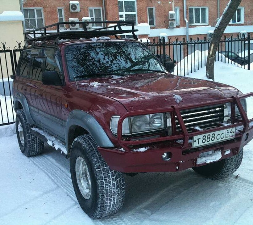 Силовой бампер передний Toyota Land Cruiser 80 (серия С) - Силовые бамперы - TOYOTA - Toyota Land Cruiser