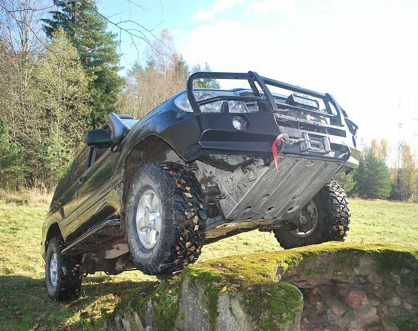 Силовой бампер передний Toyota Land Cruiser 100 (Серия С) - Силовые бамперы - TOYOTA - Toyota Land Cruiser