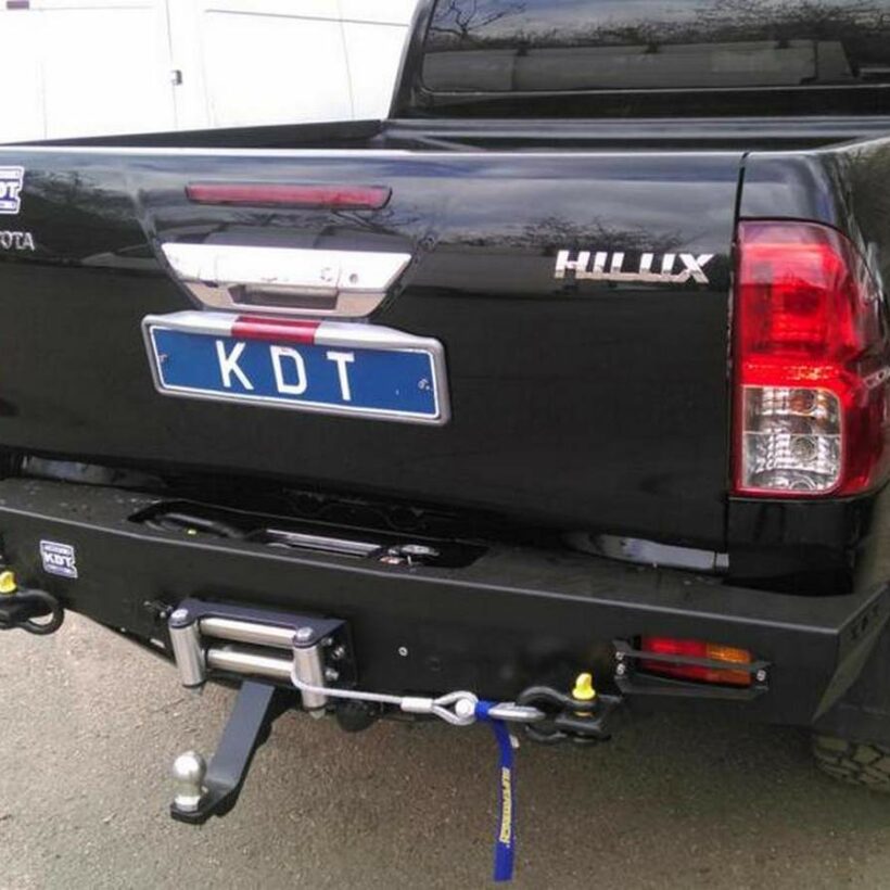 Задний силовой бампер из 430й нержавеющей стали - Toyota Hilux - Силовые бамперы - TOYOTA - Toyota Hilux