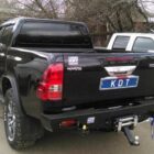 Задний силовой бампер из 430й нержавеющей стали - Toyota Hilux - Силовые бамперы - TOYOTA - Toyota Hilux