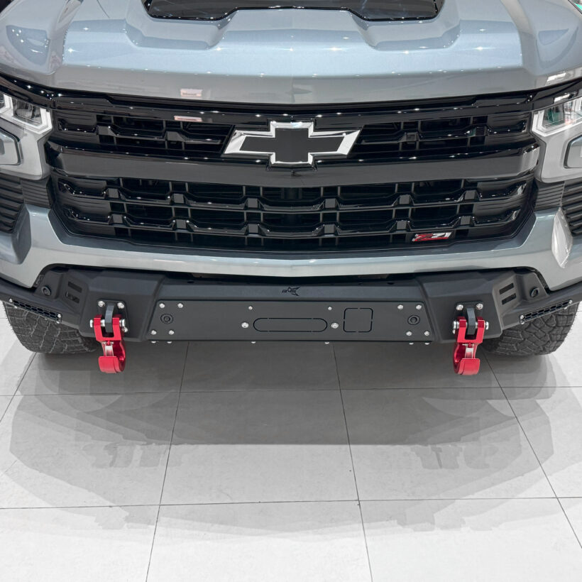 Бампер силовой передний BMS SPORT для Chevrolet Silverado 2022-2024 - сталь - Силовые бамперы - CHEVROLET - Chevrolet Silverado