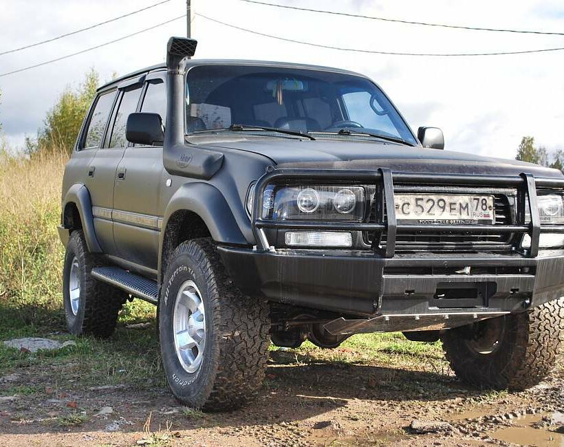 Силовой бампер передний Toyota Land Cruiser 80 (серия С) - Силовые бамперы - TOYOTA - Toyota Land Cruiser