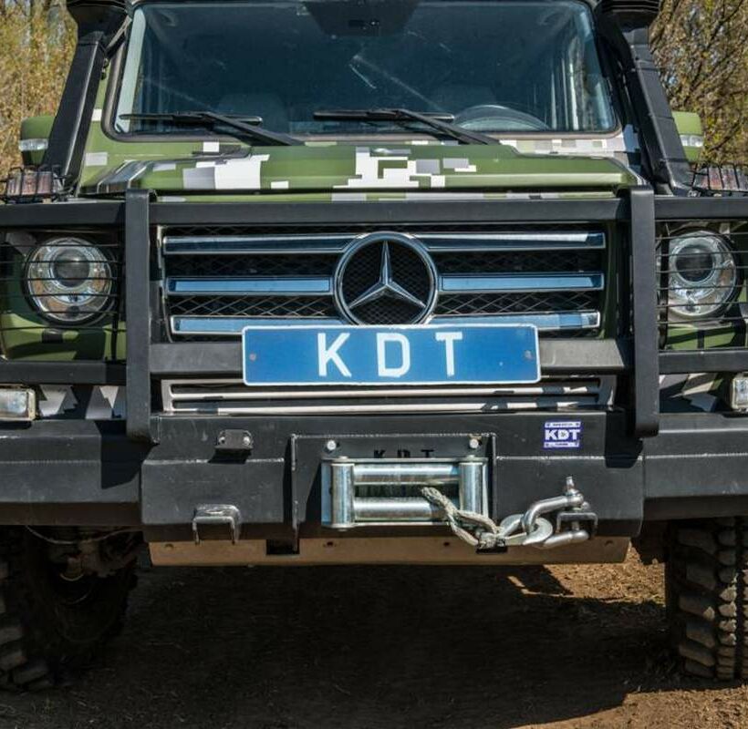 Передний силовой бампер со съемным кенгурином - Mercedes-Benz G-класс - Силовые бамперы - MERCEDES-BENZ