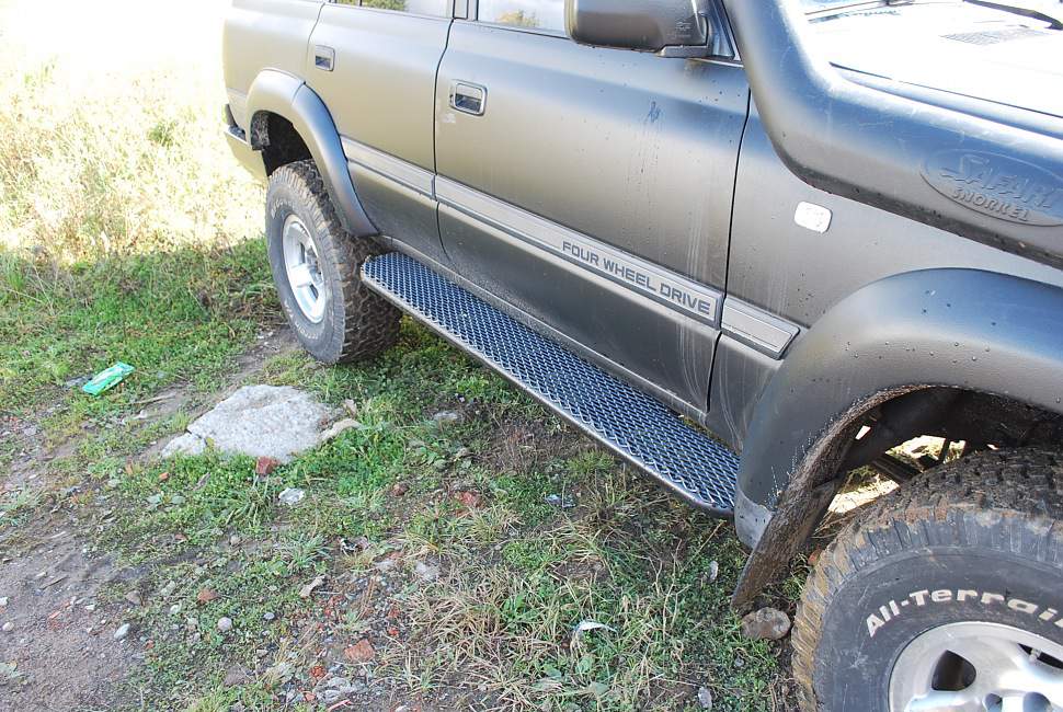 Силовые пороги Toyota Land Cruiser 80 - Силовые пороги