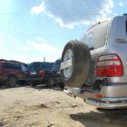 Калитка запасного колеса в штатный бампер Toyota Land Cruiser 100, Lexus LX 470 - Экстерьер - TOYOTA - Toyota Land Cruiser