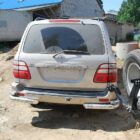 Калитка запасного колеса в штатный бампер Toyota Land Cruiser 100, Lexus LX 470 - Экстерьер - TOYOTA - Toyota Land Cruiser