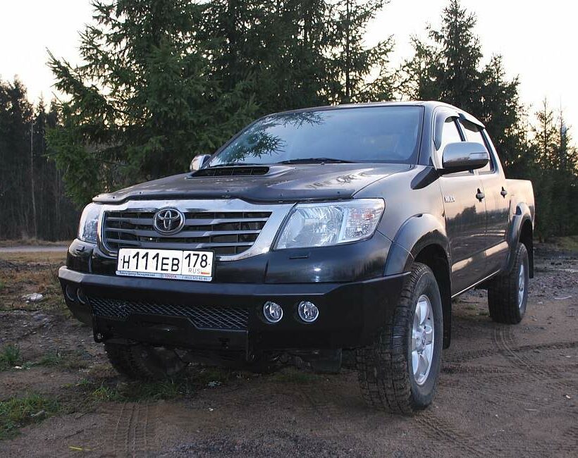 Силовой бампер передний Toyota Hilux (серия Л) - Силовые бамперы - TOYOTA - Toyota Hilux