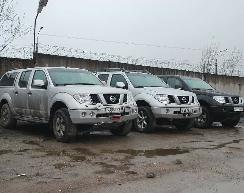 Силовой бампер передний Nissan Navara D40 / Pathfinder R51 (серия Л) - Силовые бамперы - NISSAN - Nissan Navara