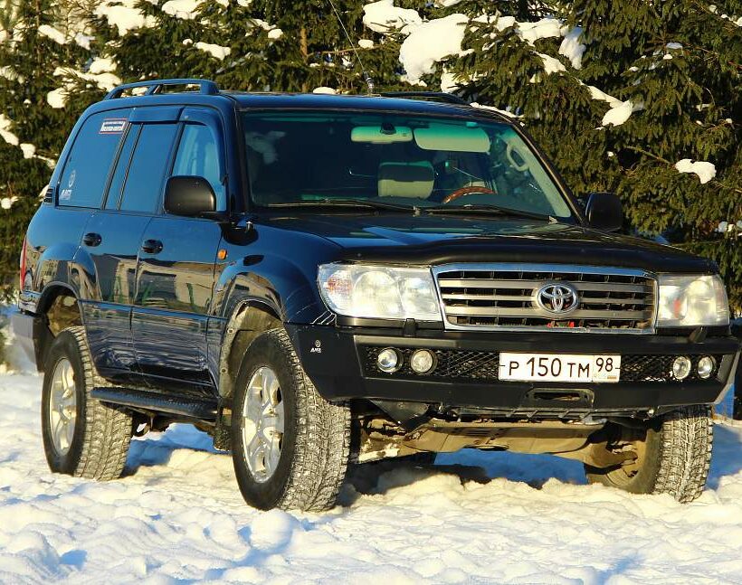 Силовой бампер передний Toyota Land Cruiser 100, Lexus LX 470 (серия Л) - Силовые бамперы - TOYOTA - Toyota Land Cruiser