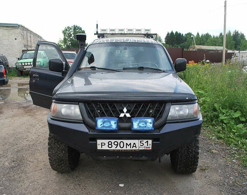 Силовой бампер передний MITSUBISHI Pajero sport I / montero sport (серия Л) - Силовые бамперы - MITSUBISHI - Mitsubishi L200