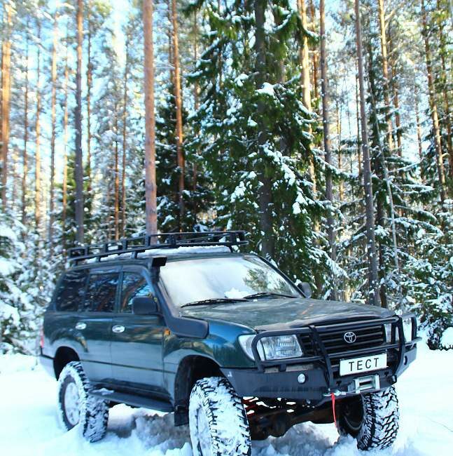 Силовой бампер передний Toyota Land Cruiser 105 (Серия С) - Силовые бамперы - TOYOTA - Toyota Land Cruiser