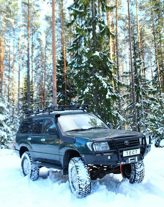 Силовой бампер передний Toyota Land Cruiser 105 (Серия С) - Силовые бамперы - TOYOTA - Toyota Land Cruiser