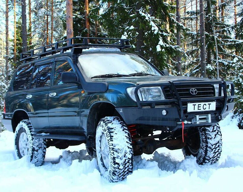 Силовые пороги Toyota Land Cruiser 105 - Силовые пороги