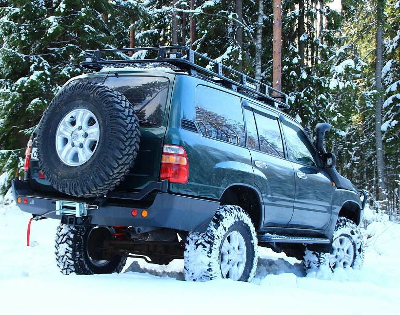 Силовые пороги Toyota Land Cruiser 105 - Силовые пороги