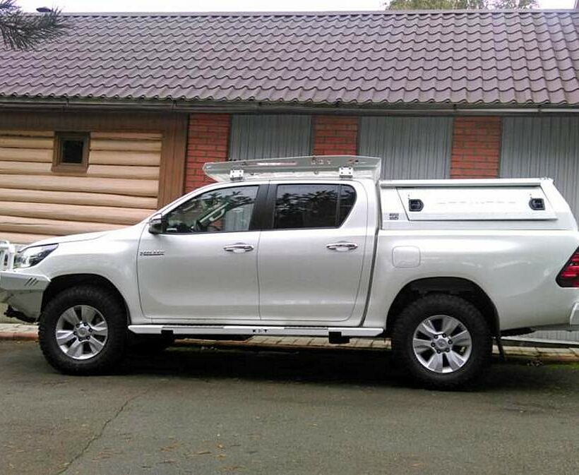 Задний силовой бампер из 430й нержавеющей стали - Toyota Hilux - Силовые бамперы - TOYOTA - Toyota Hilux