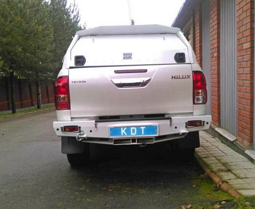 Задний силовой бампер из 430й нержавеющей стали - Toyota Hilux - Силовые бамперы - TOYOTA - Toyota Hilux