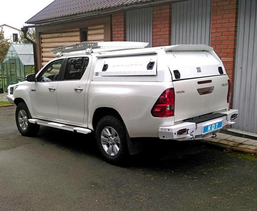 Задний силовой бампер из 430й нержавеющей стали - Toyota Hilux - Силовые бамперы - TOYOTA - Toyota Hilux