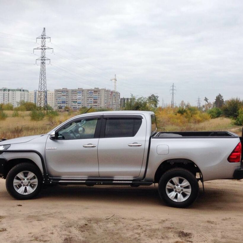 Задний силовой бампер из 430й нержавеющей стали - Toyota Hilux - Силовые бамперы - TOYOTA - Toyota Hilux