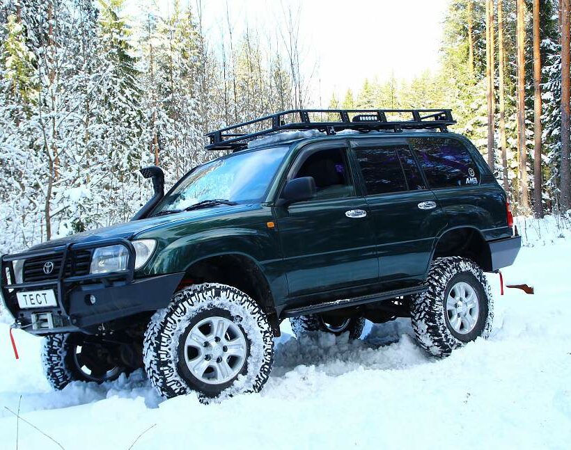 Силовые пороги Toyota Land Cruiser 105 - Силовые пороги