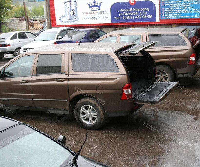 Кунг на Ssang Yong Action Sport максимальный - Кунги - SSANG YONG - SsangYong Actyon Sports