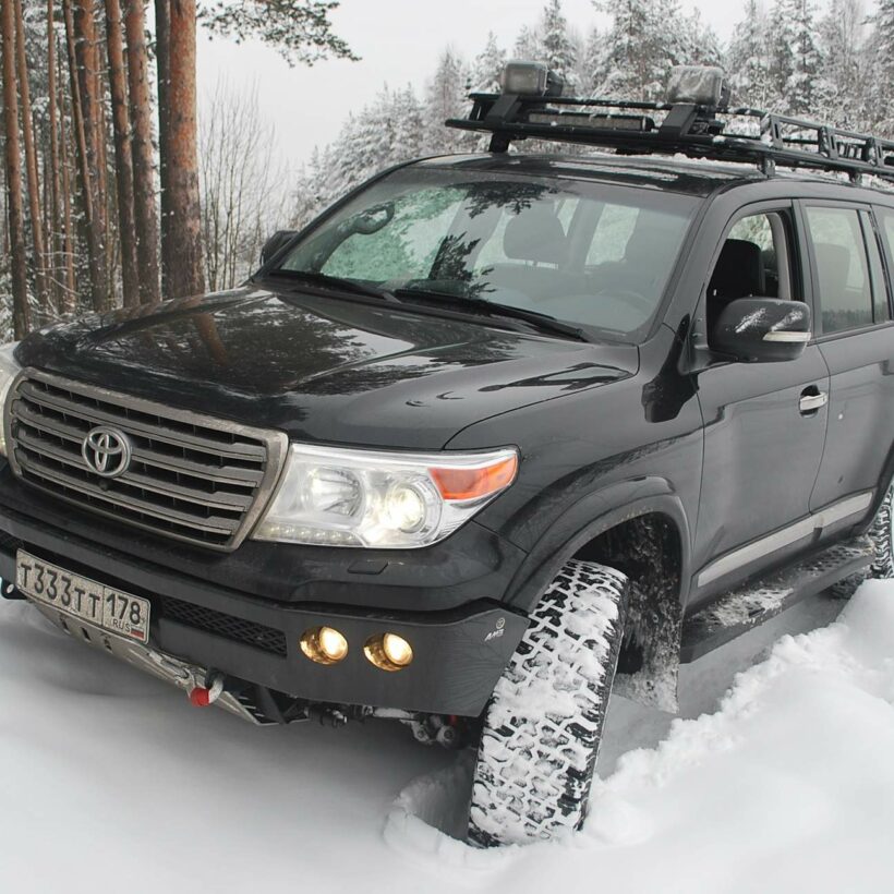 Силовой бампер передний Toyota Land Cruiser 200 с 2012 до 2016 (серия Л) - Силовые бамперы - TOYOTA - Toyota Land Cruiser