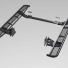 Силовые пороги Toyota Land Cruiser 76 (5 дверей) - Силовые пороги