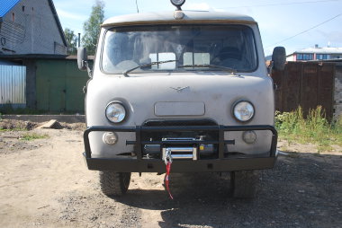 Силовой бампер передний для УАЗ Буханка (серия АМЗ) - Силовые бамперы - UAZ - UAZ Буханка