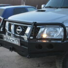 Силовой бампер передний Nissan Patrol Y61 (2005-2010) (Серия-Т) - Силовые бамперы - NISSAN - Nissan Patrol