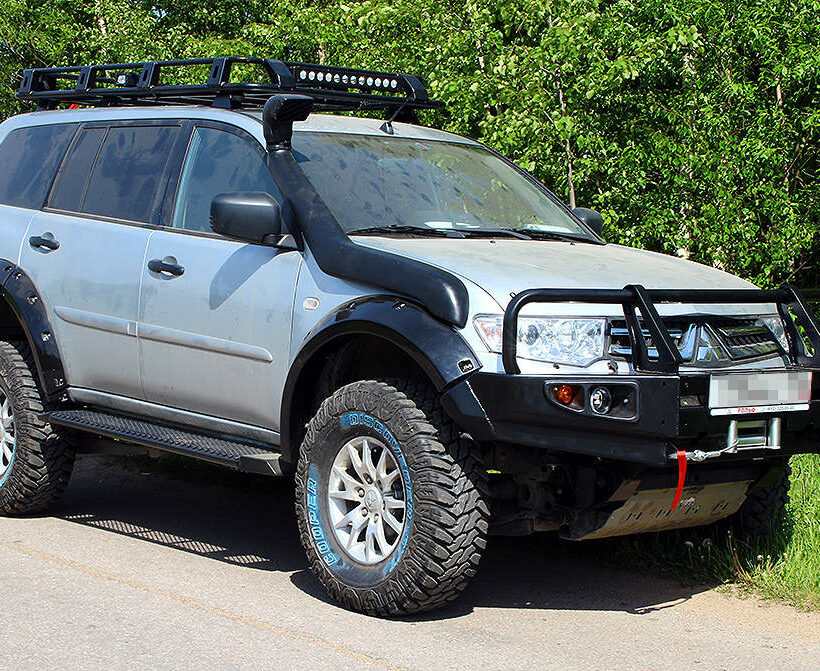 Силовой бампер передний Mitsubishi Pajero Sport II (серия Т) - Силовые бамперы - MITSUBISHI - Mitsubishi Pajero Sport