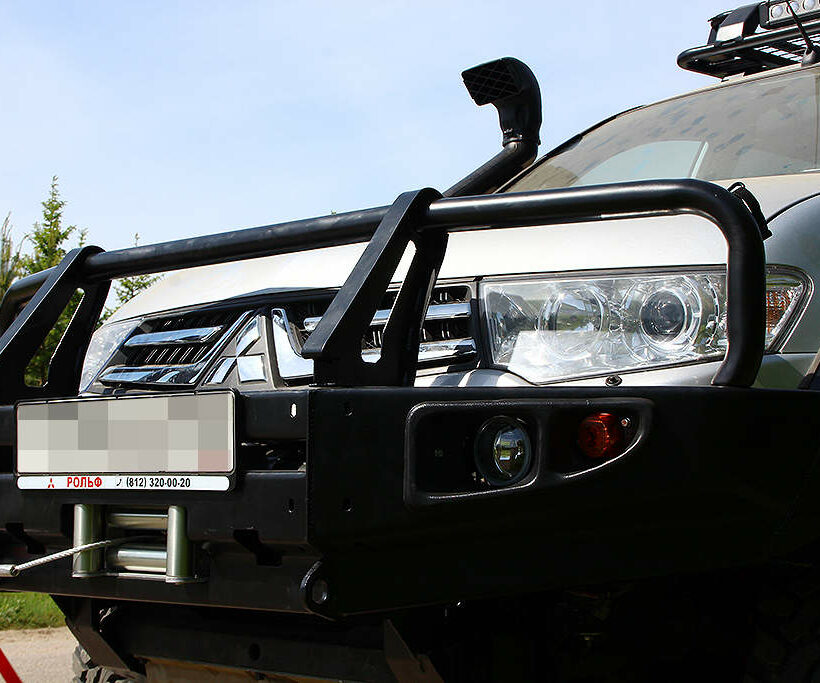 Силовой бампер передний Mitsubishi Pajero Sport II (серия Т) - Силовые бамперы - MITSUBISHI - Mitsubishi Pajero Sport